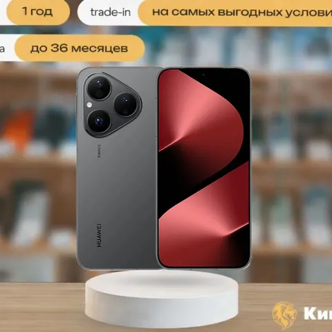 Huawei Pura 80 12/256 Black, SIM + eSIM, черный — фото товара