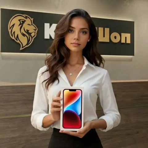 iPhone 14, 256 ГБ, SIM + eSIM, красный — фото товара