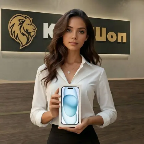 iPhone 15 Plus, 512 ГБ, SIM + eSIM, голубой — фото товара