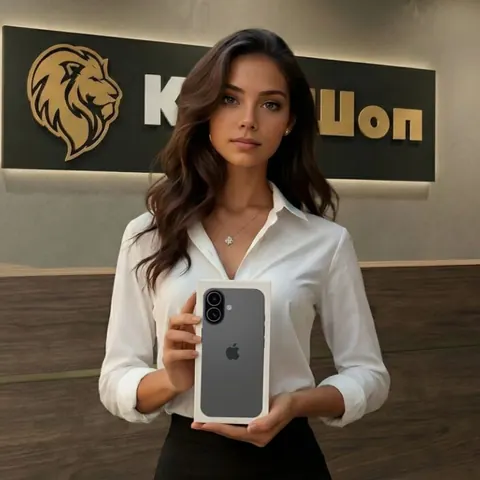 iPhone 16, 256 ГБ, SIM + eSIM, черный — фото товара
