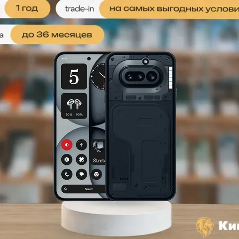 Nothing Phone 4a 12/256 Black, SIM + eSIM, черный — фото товара