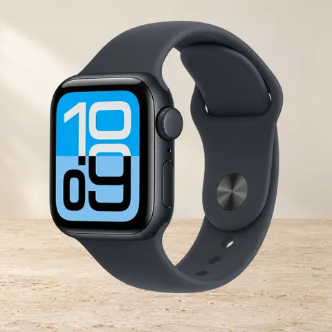 Apple Watch SE3 40mm Midnight Sport Band (M/L), чёрный — фото товара