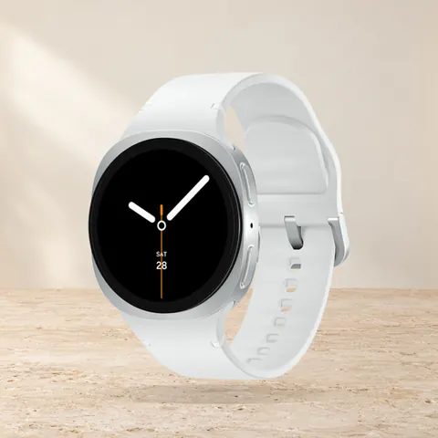 Samsung Galaxy Watch 8 40mm Silver, серебряный — фото товара