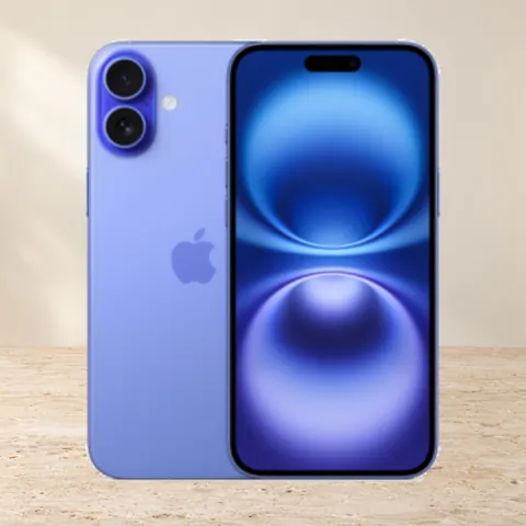 iPhone 16 Plus, 512 ГБ, SIM + eSIM, голубой — фото товара