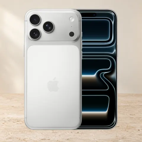 iPhone 17 Pro Max, 256 ГБ, eSIM, серебристый — фото товара