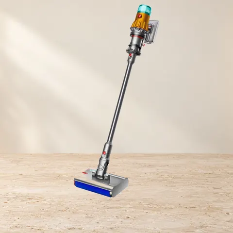 Пылесос Dyson V12S SV46 Detect Slim Submarine Yellow/Nickel, европейская версия — фото товара