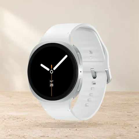 Samsung Galaxy Watch 8 44mm Silver, серебряный — фото товара
