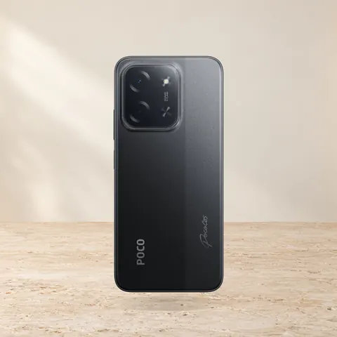 Poco C85 6/128 Black, SIM + eSIM, черный — фото товара