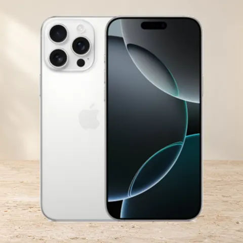iPhone 16 Pro Max, 256 ГБ, eSIM, белый — фото товара