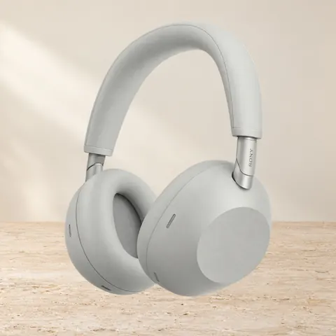 Sony WH-1000XM6, Серебряный — фото товара