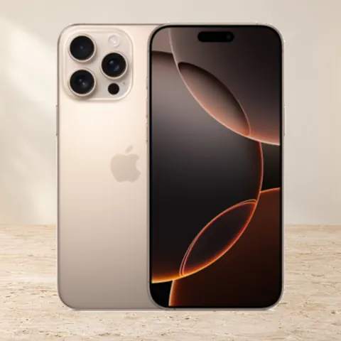 iPhone 16 Pro Max, 256 ГБ, SIM + eSIM, золотистый — фото товара
