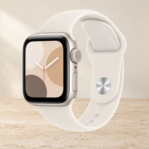 Apple Watch SE3 40mm Starlight Sport Band (S/M), белый — фото товара