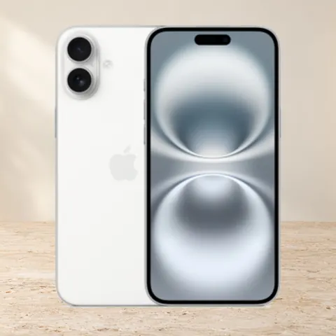 iPhone 16 Plus, 512 ГБ, SIM + eSIM, белый — фото товара