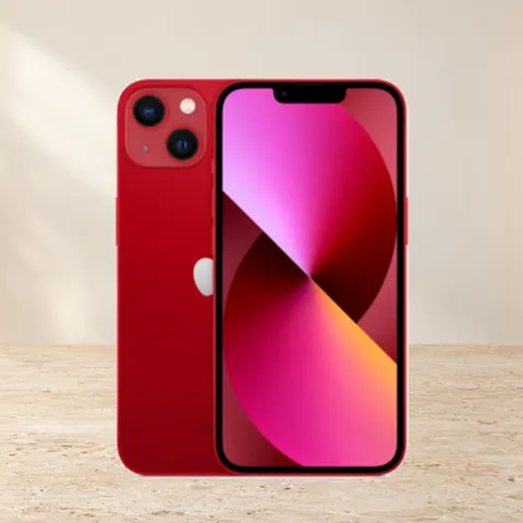 iPhone 13, 128 ГБ, SIM + eSIM, красный (Red) — фото товара