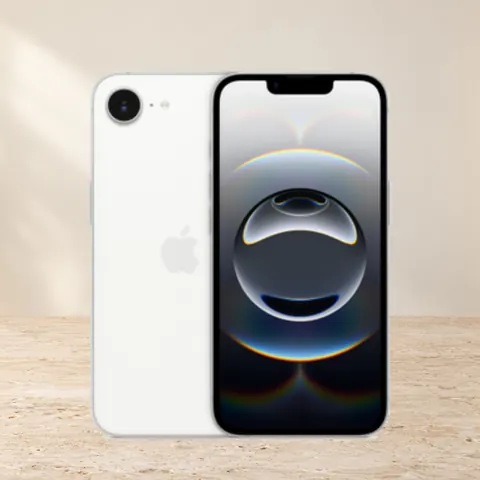 iPhone 16e, 256 ГБ, 2 SIM, белый (White) — фото товара