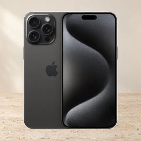 iPhone 15 Pro Max, 256 ГБ, SIM + eSIM, черный — фото товара