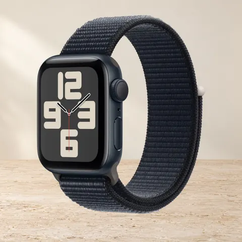 Apple Watch SE2 2023 40mm Midnight Sport Loop, чёрный — фото товара