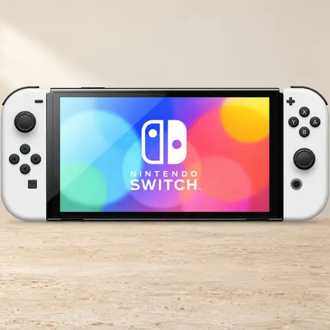 Nintendo Switch OLED White, Белый — фото товара