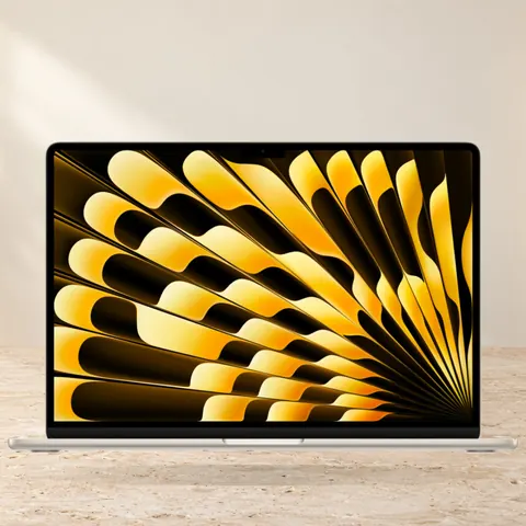 MacBook Air 15 M4 (2025) - 16 ГБ / 1 ТБ Starlight, Золотистый — фото товара