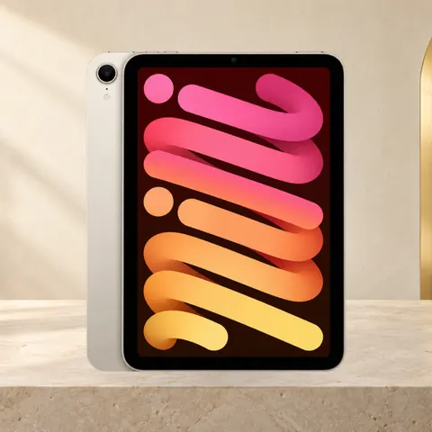 iPad Mini 7 256GB Starlight Wi-Fi, золотой — фото товара