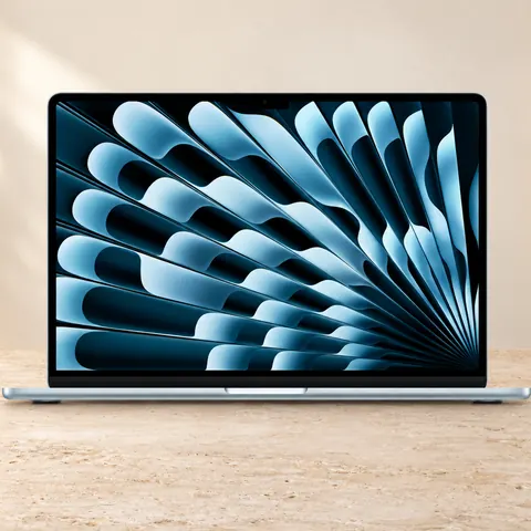 MacBook Air 15 M5 (2026) - 32 ГБ / 1 ТБ Sky Blue, Голубой — фото товара