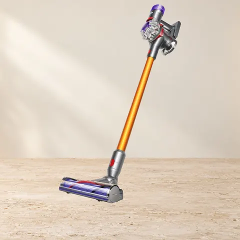 Пылесос Dyson V8 SV25 Absolute Silver/Yellow, европейская версия — фото товара