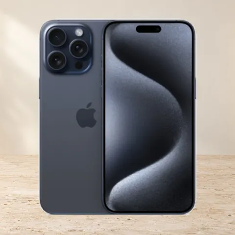 iPhone 15 Pro Max, 256 ГБ, eSIM, синий — фото товара