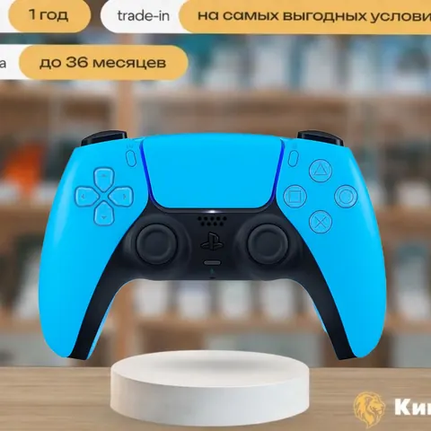 Геймпад Sony DualSense Starlight Blue для PS5, синий — фото товара