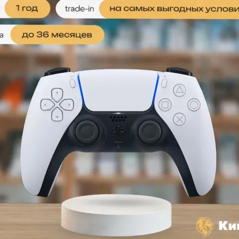Геймпад Sony DualSense White для PS5, белый — фото товара