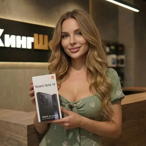 Redmi Note 14 8/256 Black, черный — фото товара