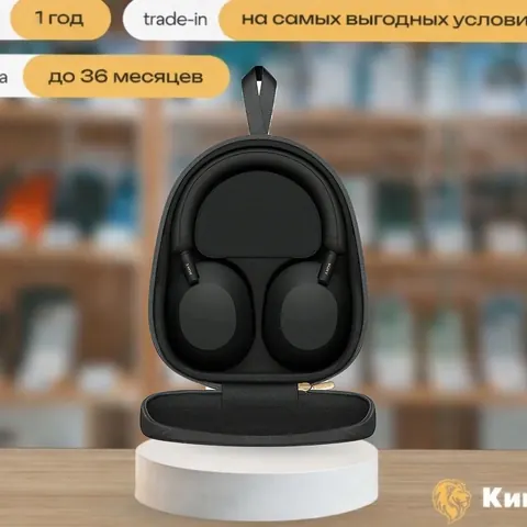 Sony WH-1000XM5SA Black, Чёрный — фото товара