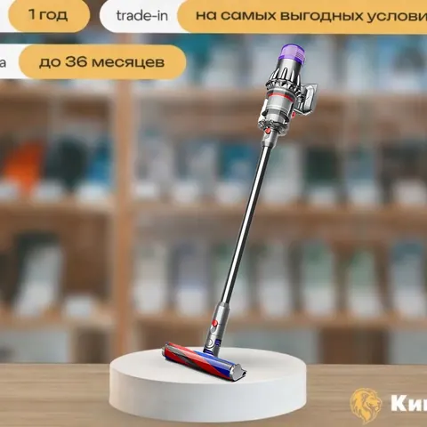Пылесос Dyson V10 SV18 Digital Slim Fluffy Nickel/Nickel, европейская версия — фото товара