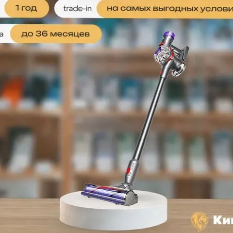 Пылесос Dyson V8 SV25 Advanced Silver/Nickel, европейская версия — фото товара
