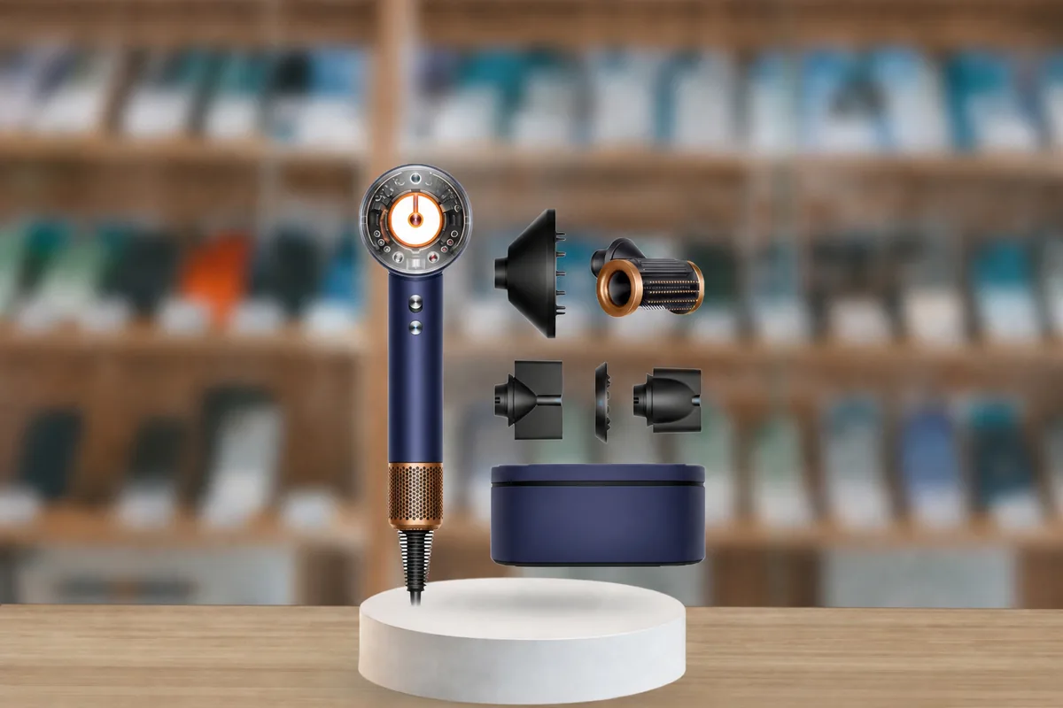 Фен Dyson HD16 Blue/Copper (с кейсом), китайская версия — фото товара