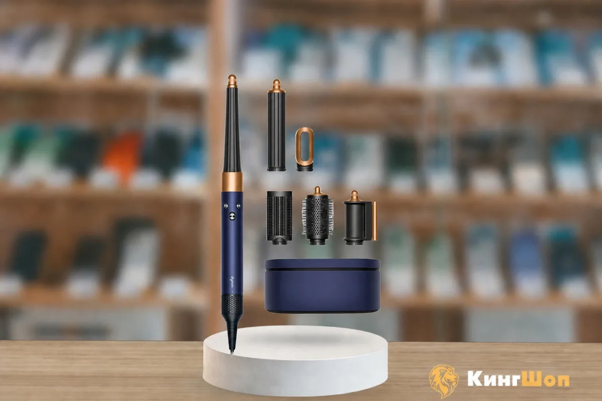 Стайлер Dyson HS08 Long Blue/Copper, китайская версия — фото товара