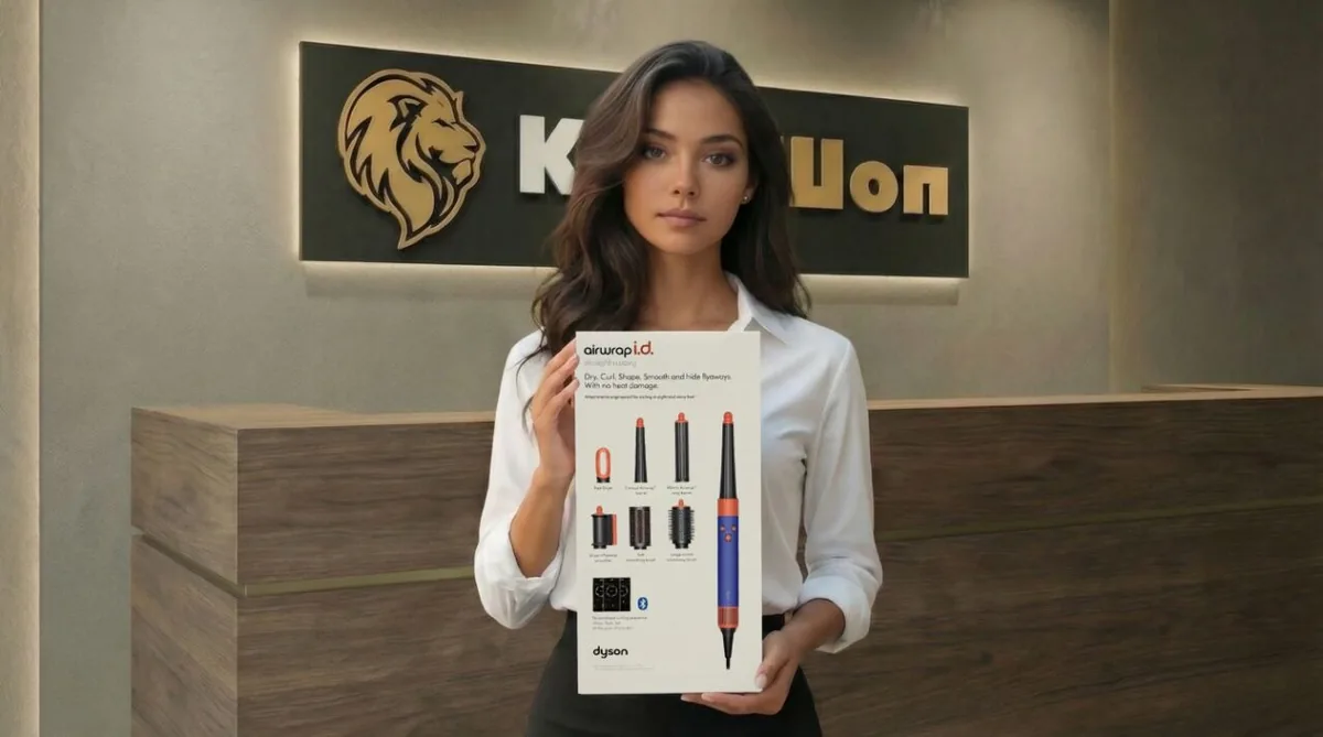 Стайлер Dyson HS08 Long Vinca Blue, синий, европейская версия — фото товара