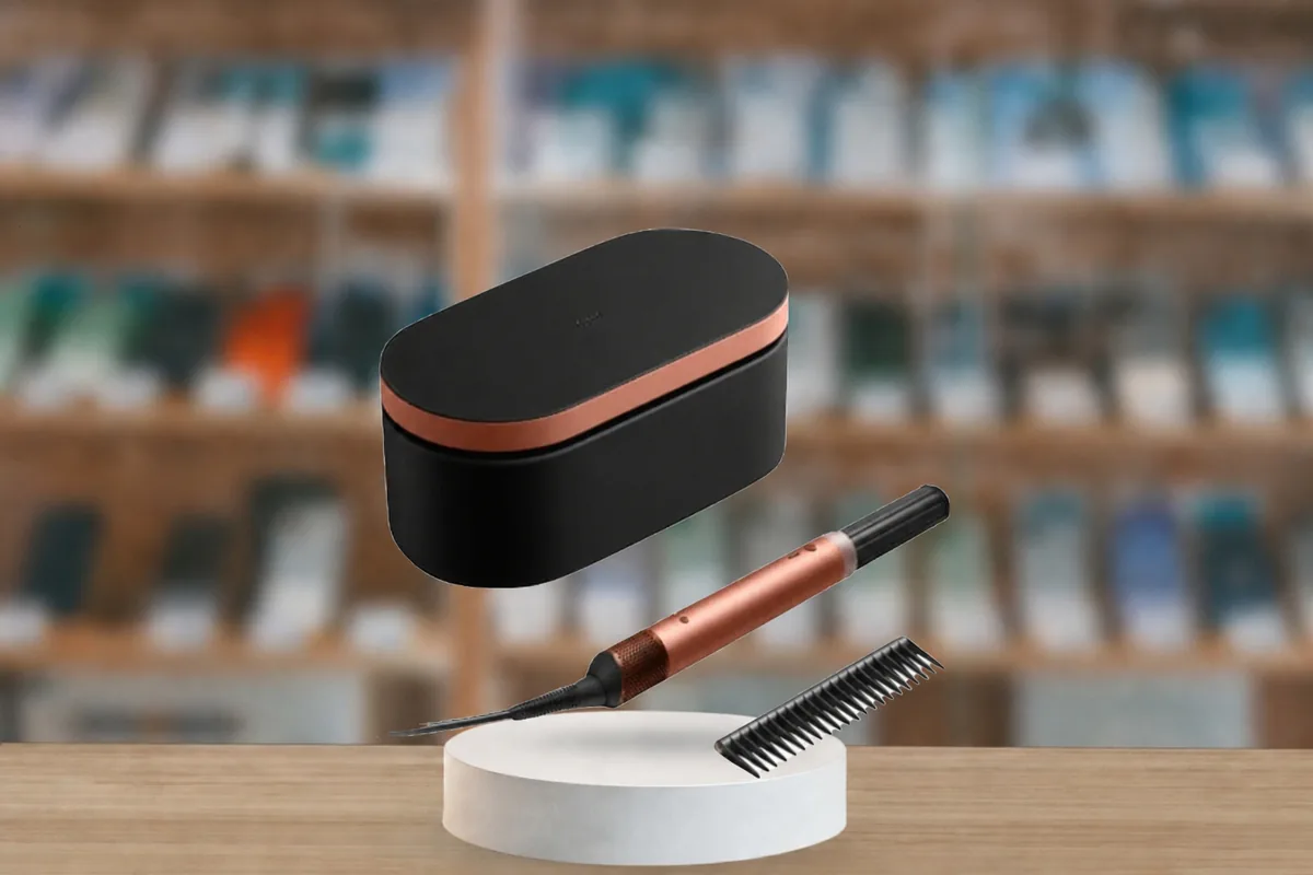 Стайлер Dyson HS09 Long Amber Silk (с диффузором), европейская версия — фото товара