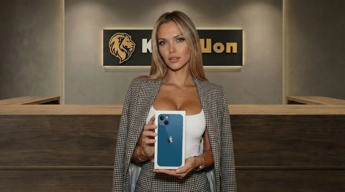 iPhone 13, 256 ГБ, SIM + eSIM, синий (Blue) — фото товара