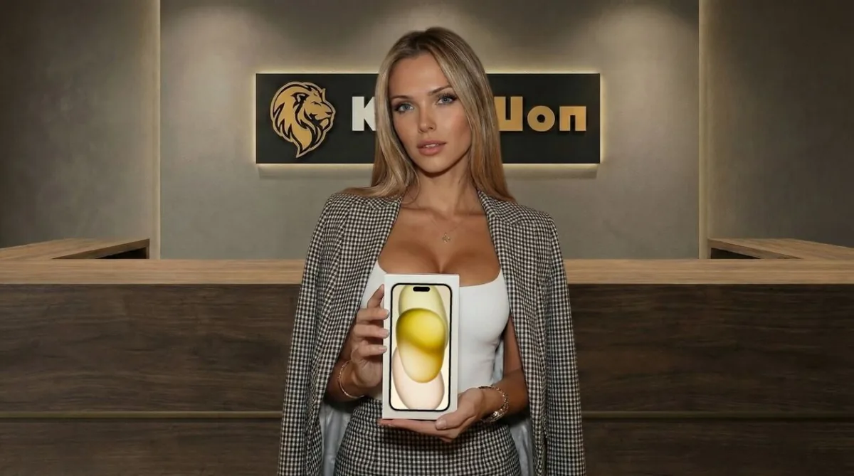 iPhone 15 Plus, 128 ГБ, SIM + eSIM, желтый (Yellow) — фото товара