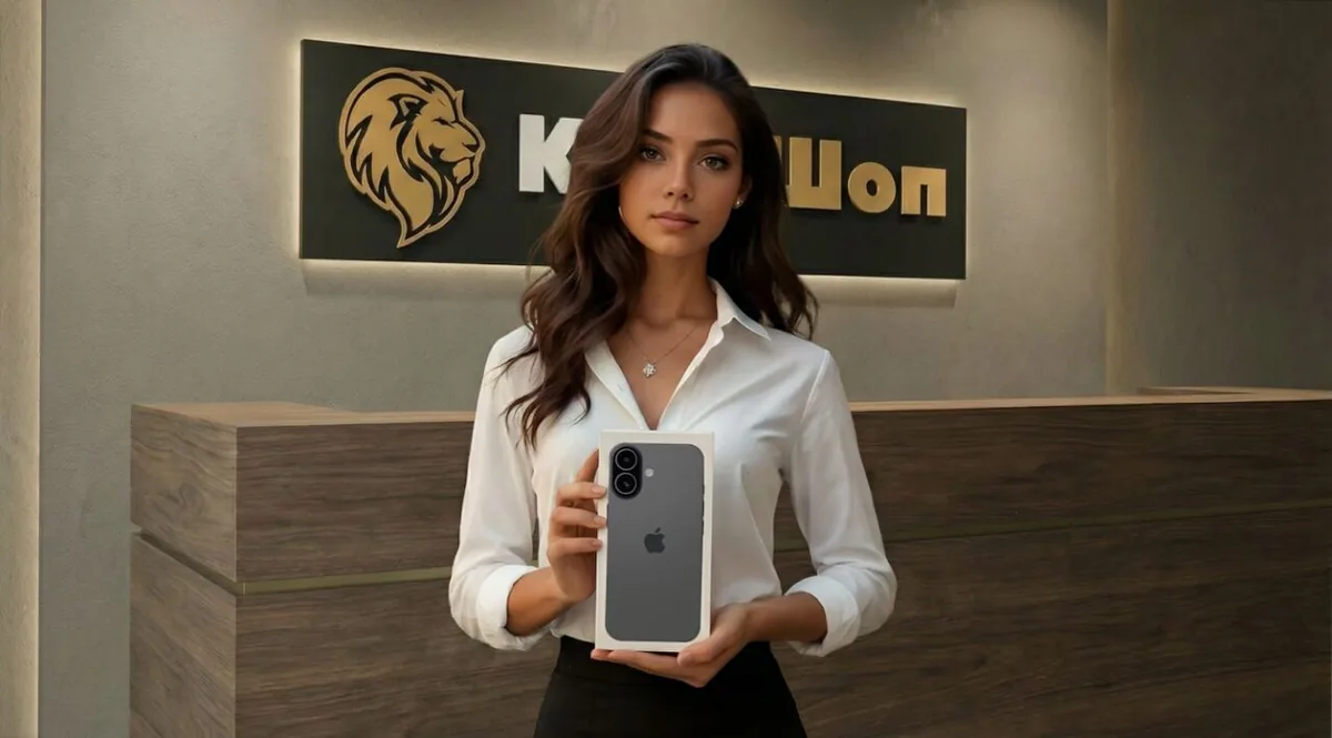iPhone 16, 128 ГБ, SIM + eSIM, черный (Black) — фото товара