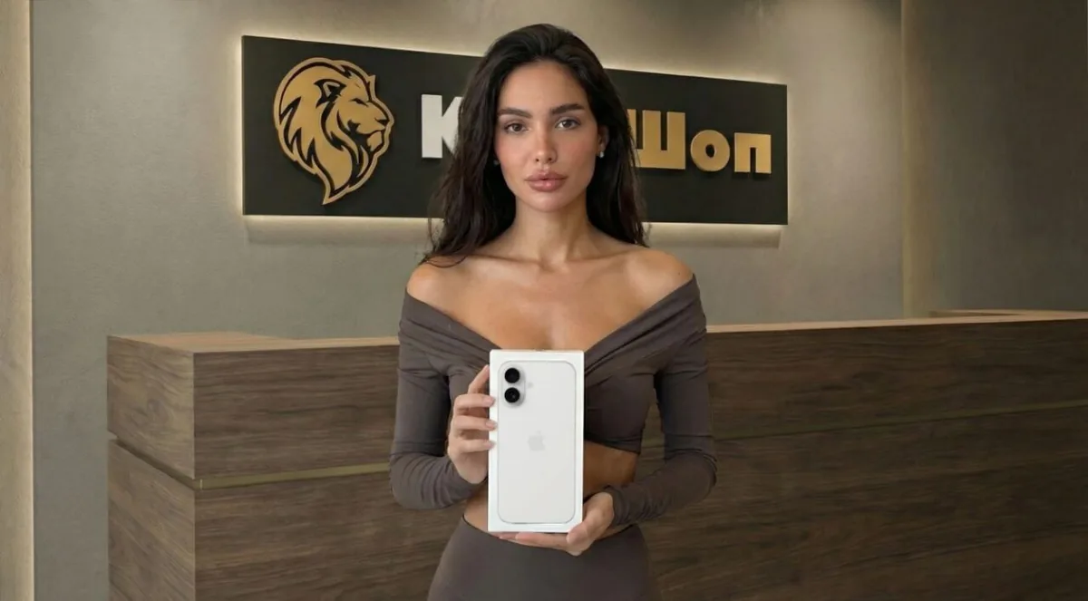 iPhone 16 Plus, 128 ГБ, SIM + eSIM, белый (White) — фото товара
