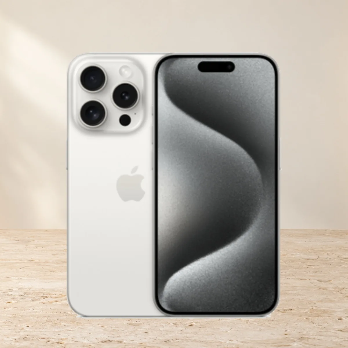 iPhone 15 Pro, 512 ГБ, SIM + eSIM, белый (White) — фото товара