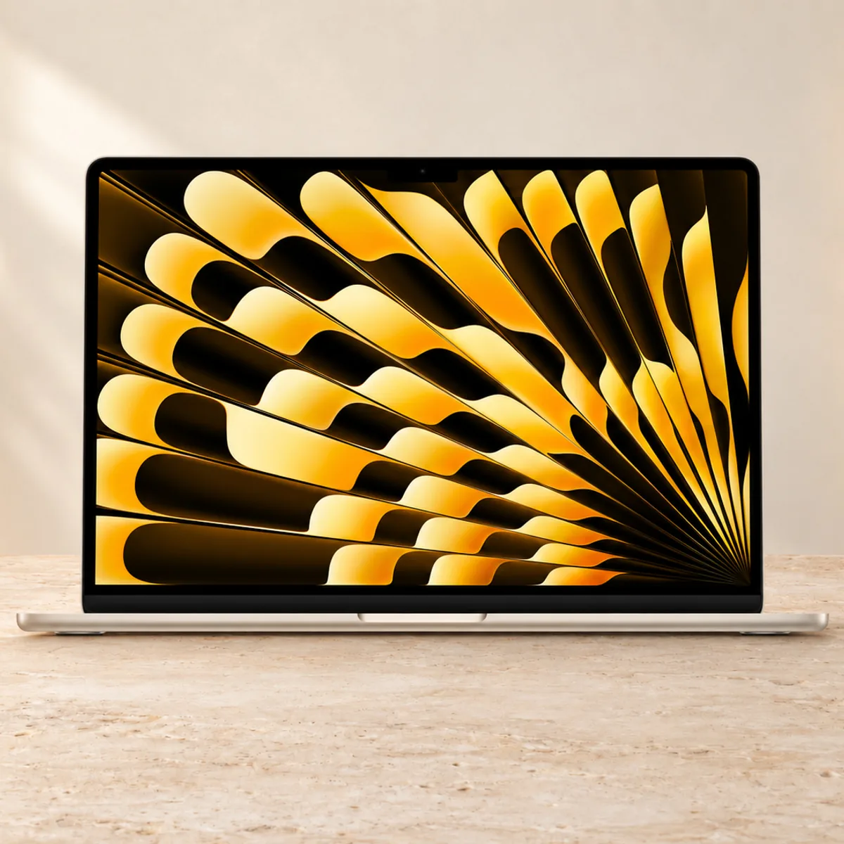 MacBook Air 15 M5 (2026) - 32 ГБ / 1 ТБ Starlight, Золотистый — фото товара