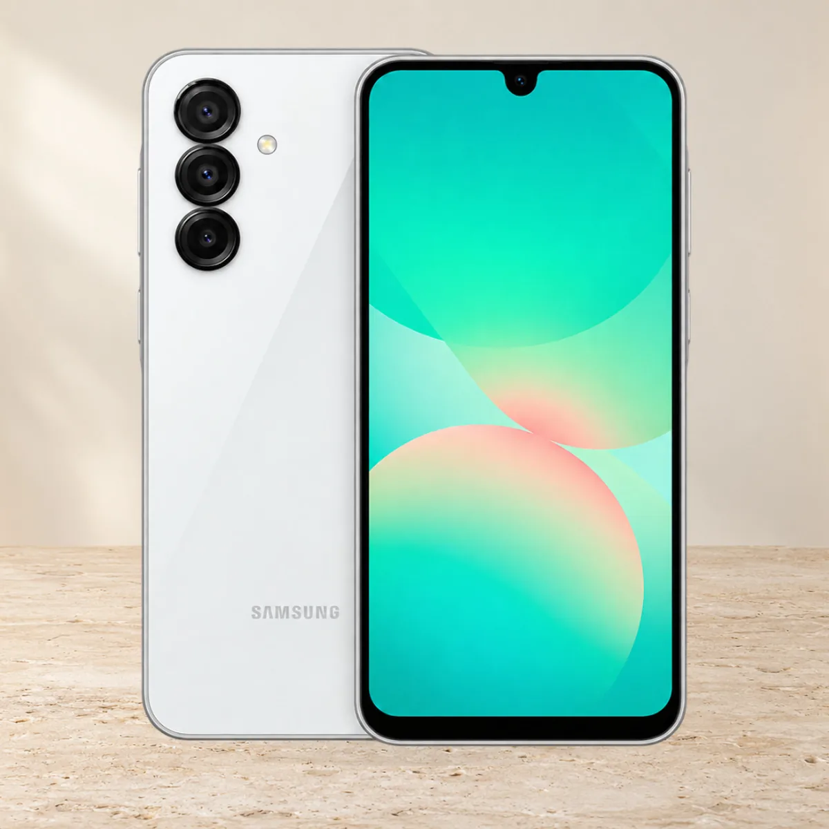 Samsung Galaxy A26 6/128 White, SIM + eSIM, белый — фото товара
