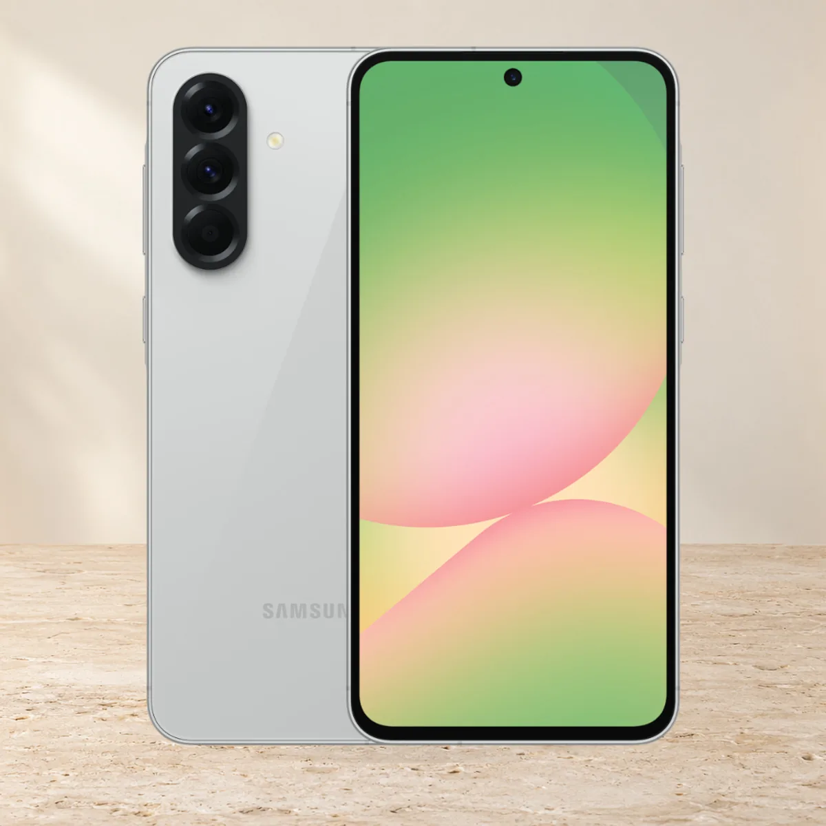 Samsung Galaxy A56 8/128 Lightgray, SIM + eSIM, серый — фото товара
