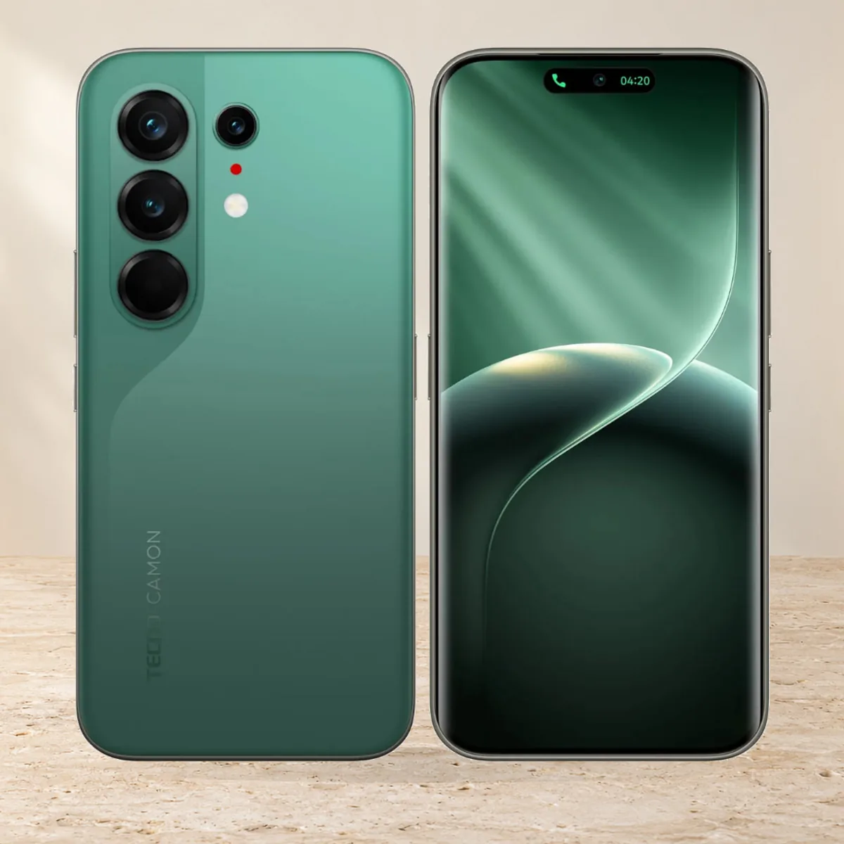 Tecno Camon 50 Ultra 8/256 Green, SIM + eSIM, зеленый — фото товара