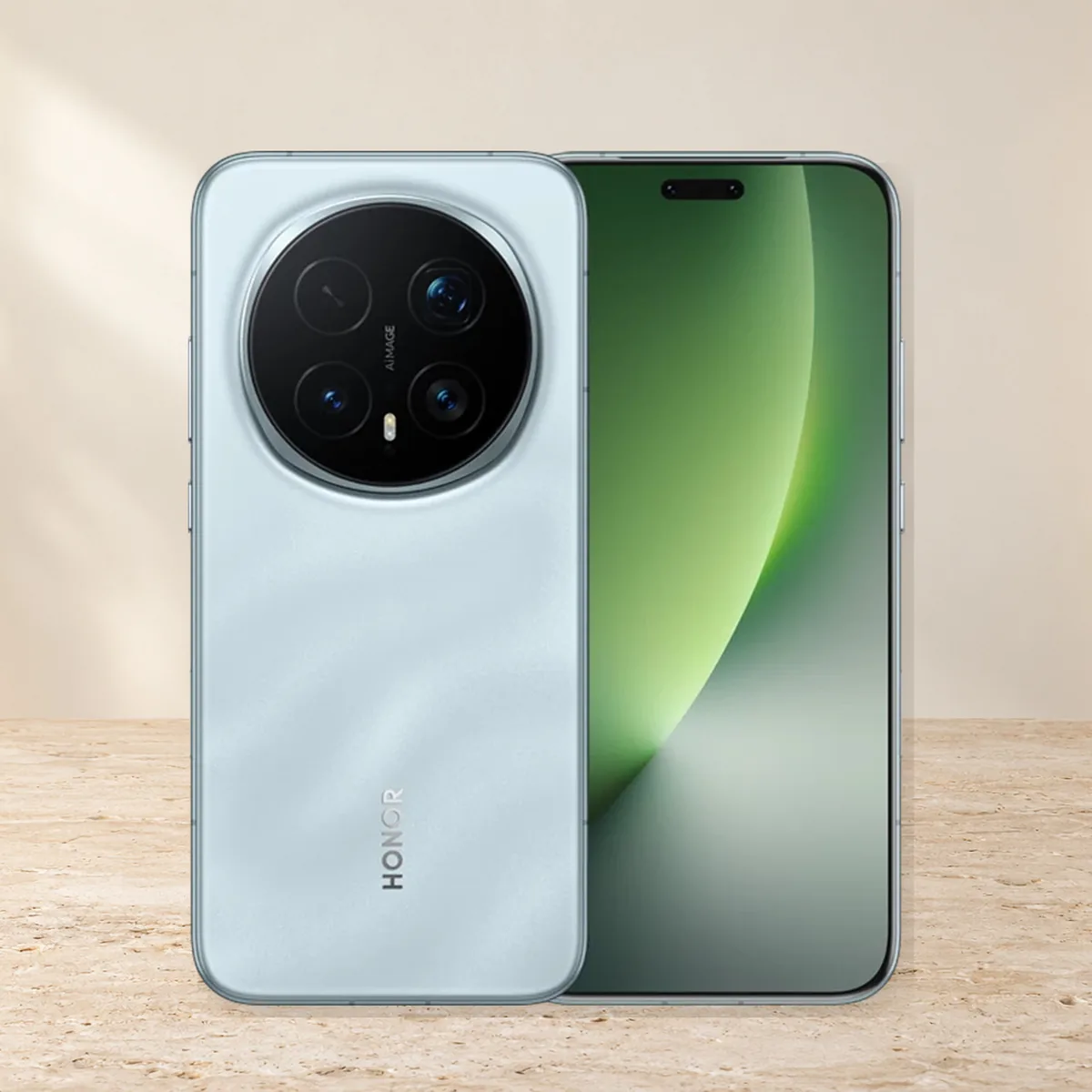Honor Magic 8 Pro 12/512 Cyan, SIM + eSIM, голубой — фото товара