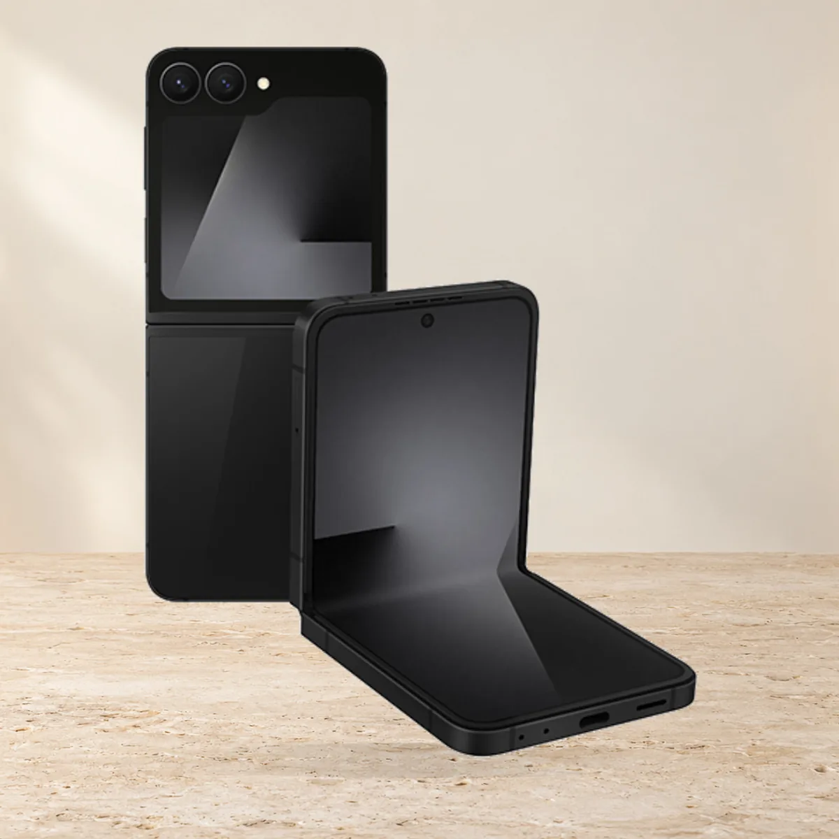 Samsung Galaxy Z Flip 7 FE 8/256 Black, SIM + eSIM, черный — фото товара
