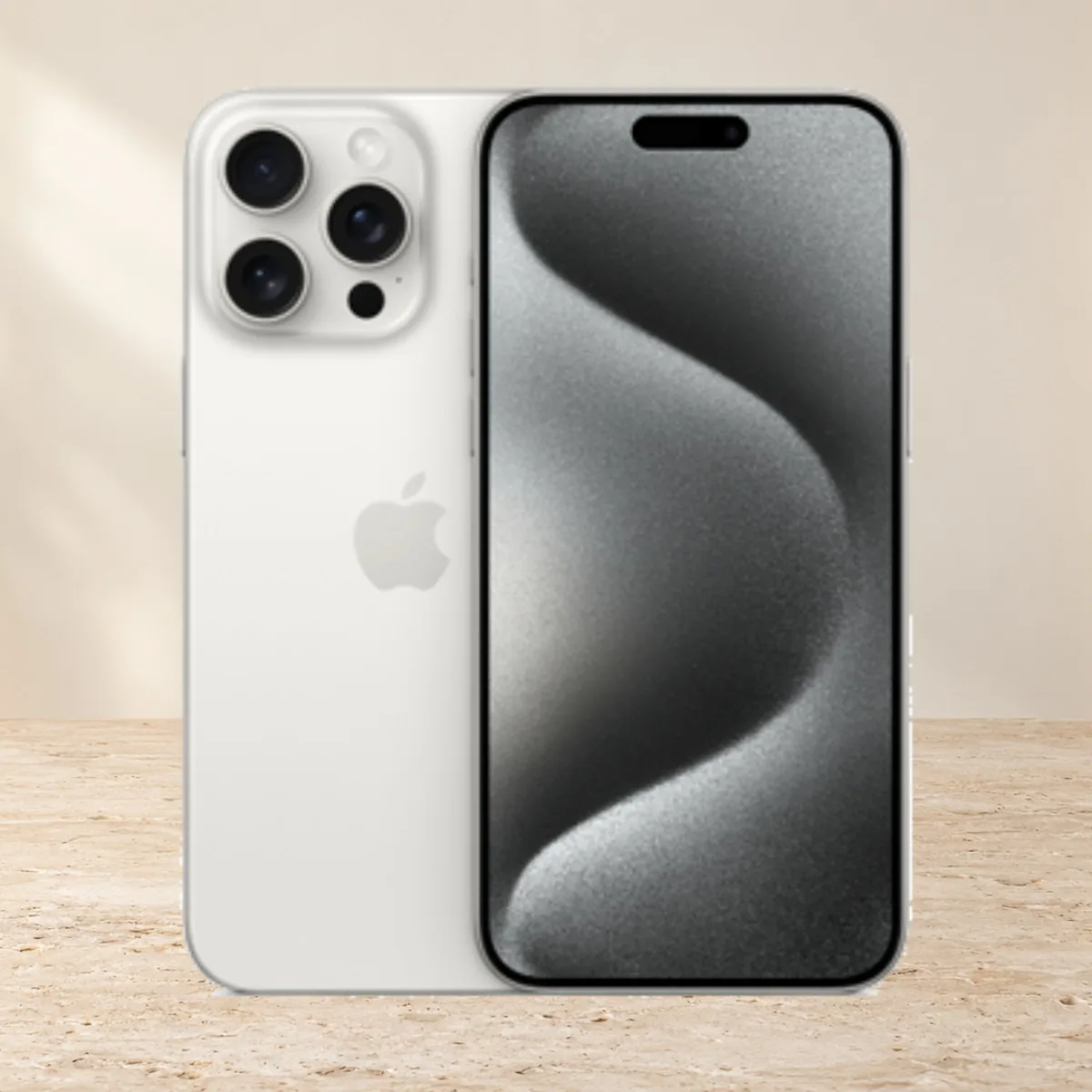 iPhone 15 Pro Max, 1024 ГБ, SIM + eSIM, белый — фото товара