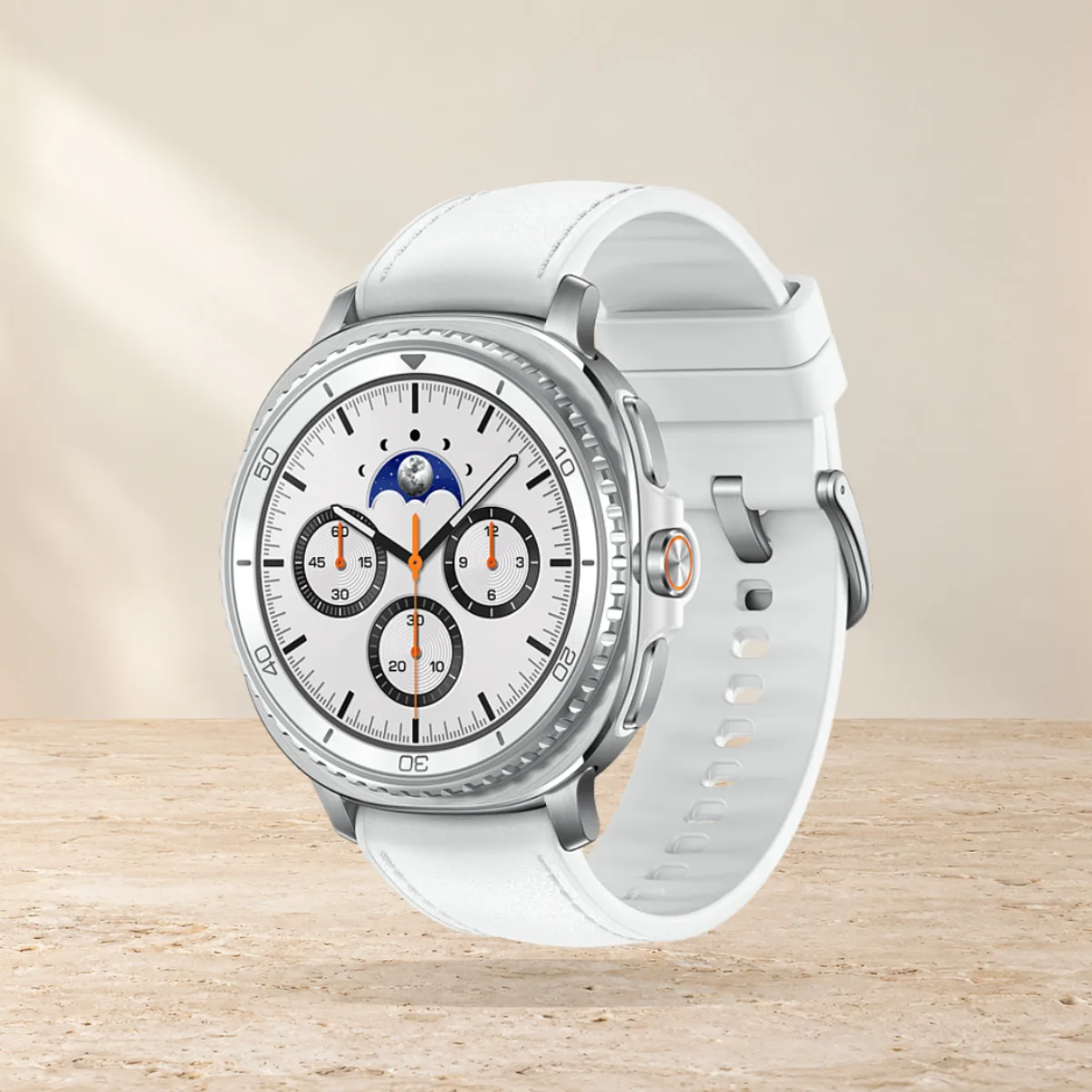 Samsung Galaxy Watch 8 Classic 46mm White, белый — фото товара